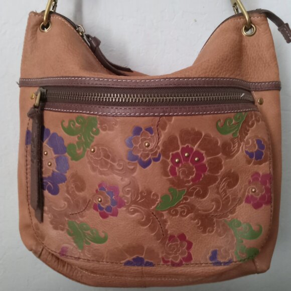 LARGE FOSSIL CROSSBODY HANDBAG (EXCELLENT CONDITION) - Picture 3 of 5